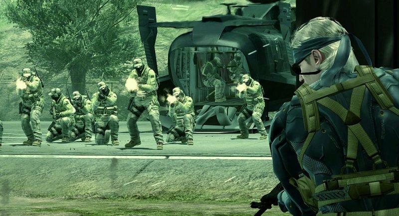 Metal Gear Solid 4 - Screenshot 01