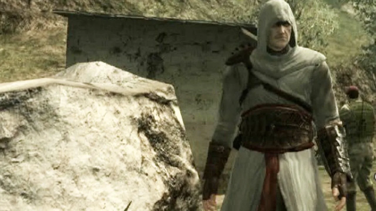 Roupa de Assassins Creed em MGS4
