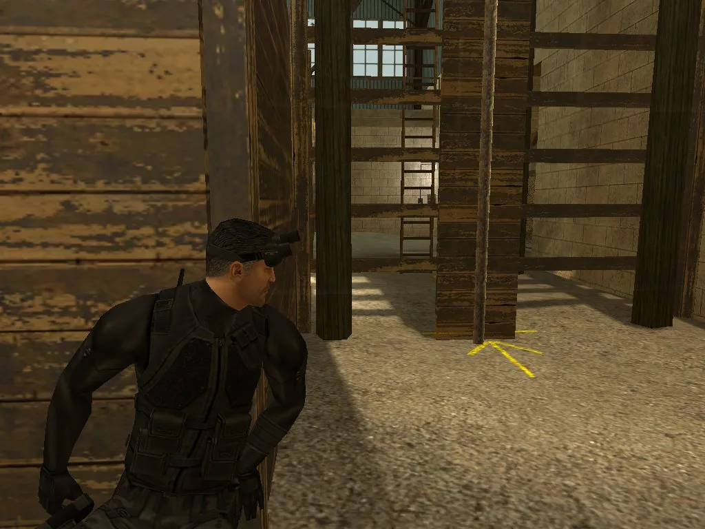 Diário Gamer 04 – Splinter Cell Splinter Cell - PC Screenshot