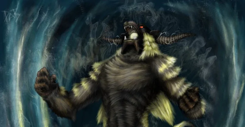 Rajang - Monster Hunter capa