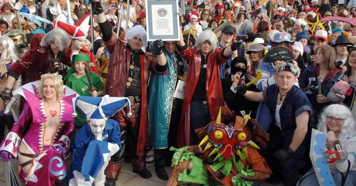 Inglaterra bate recorde mundial de cosplays de games BBC Recorde Mundial de Cosplays