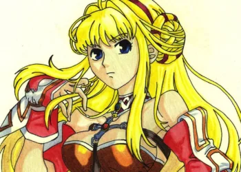 Desenho Sacerdotisa Eir - Capa 01