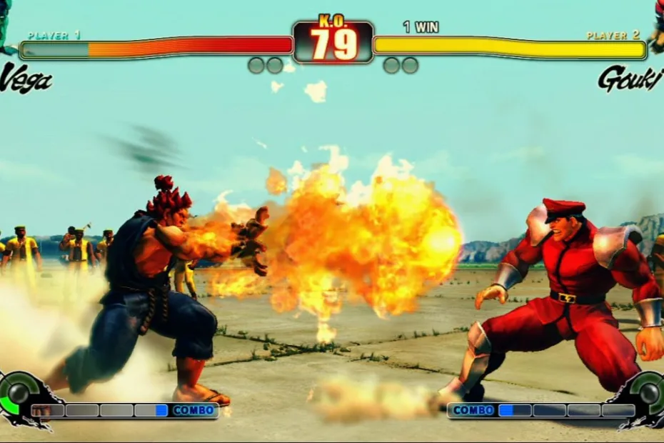 Street Fighter IV - Akuma vs Bison - Screenshot