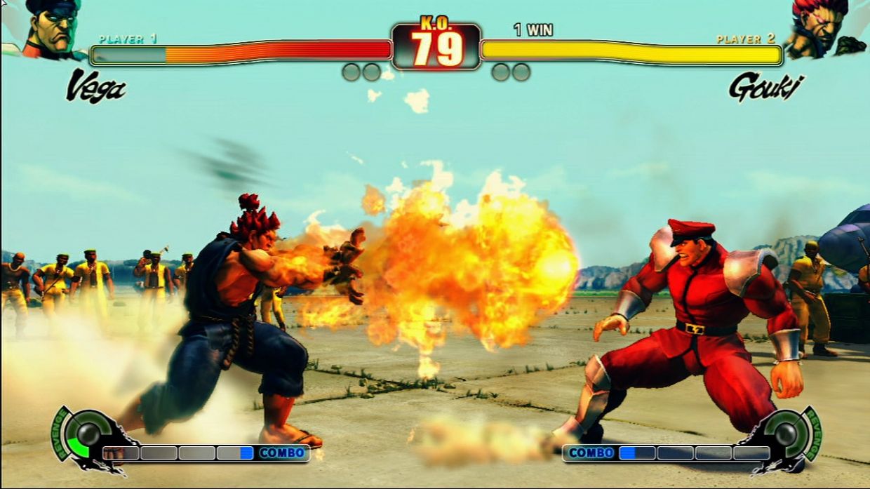Street Fighter IV - Akuma vs Bison - Screenshot