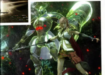 Mais scans de Final Fantasy XIII da Playstation Magazine Final Fantasy XIII Scan Capa 01