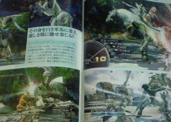 Mais scans de Final Fantasy XIII da Famitsu Final Fantasy XIII - Famitsu Scan capa