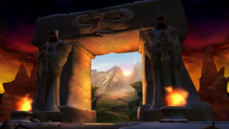 World of Warcraft Wallpaper Portal Scenario