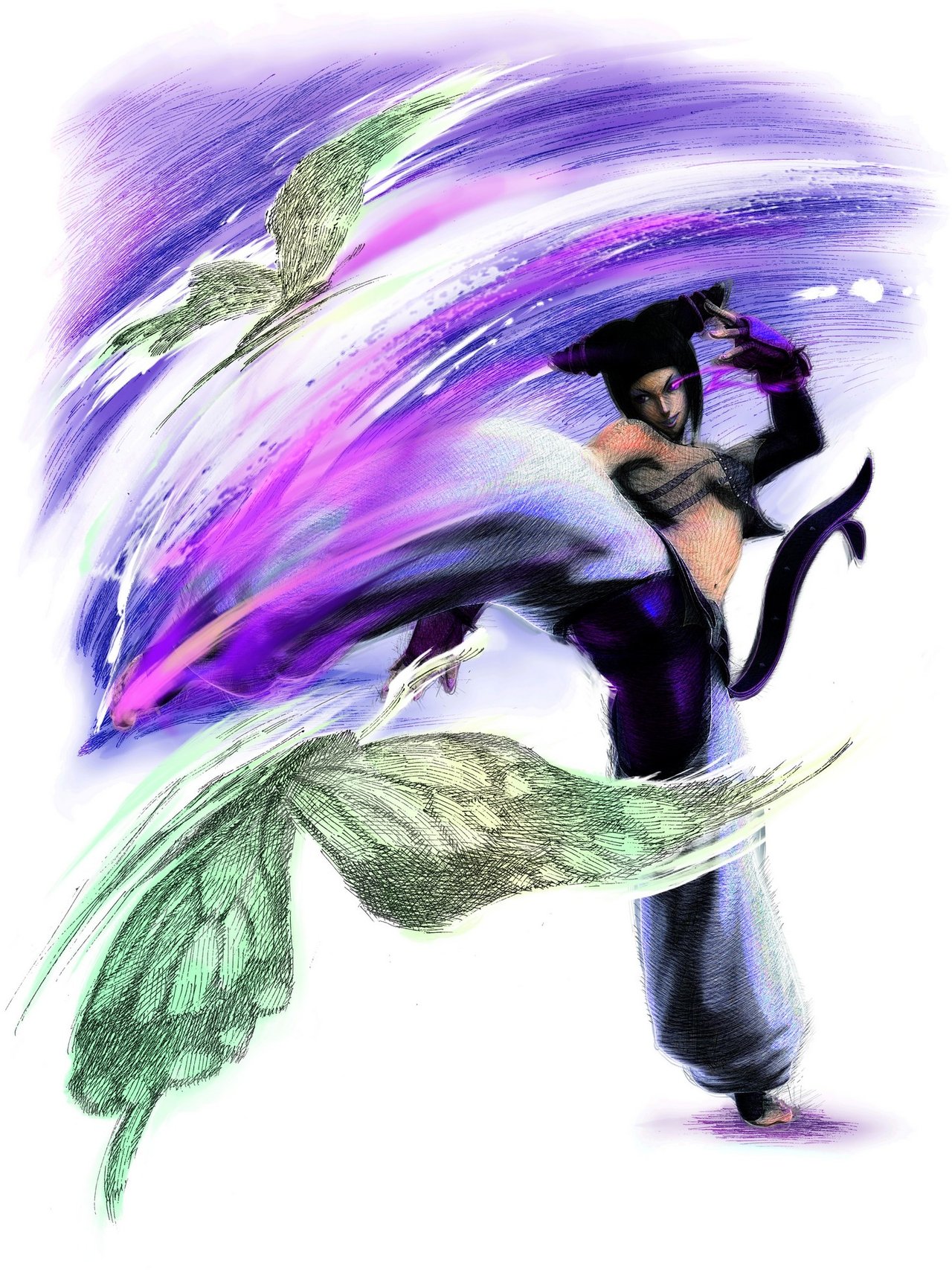 Street Fighter IV - Artwork - Juli