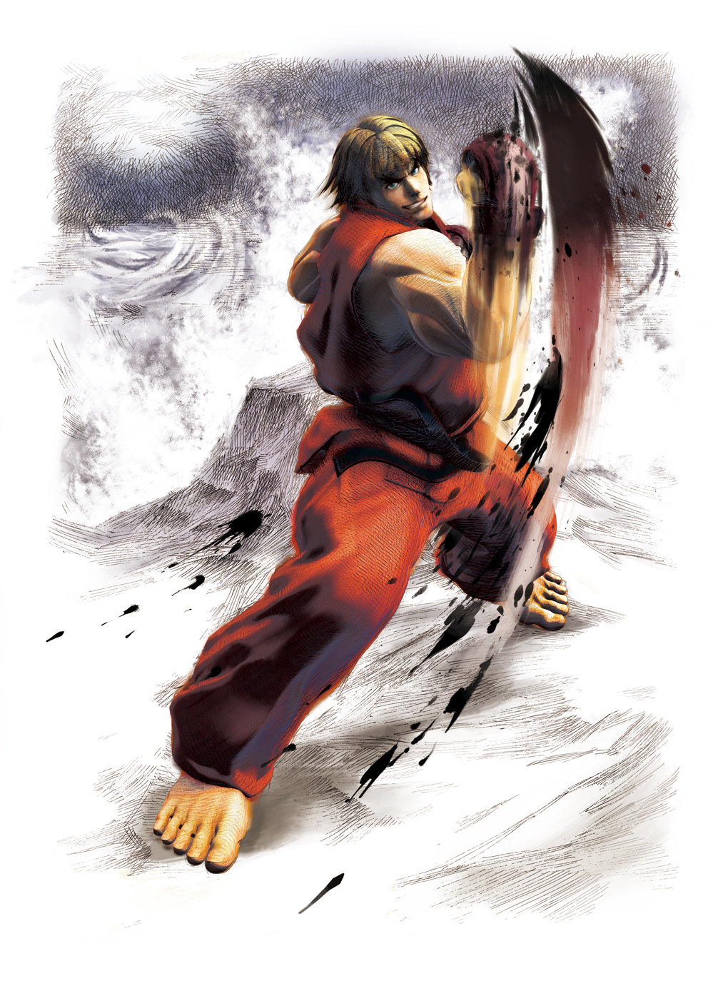 Street Fighter IV - Artwork - Ken
