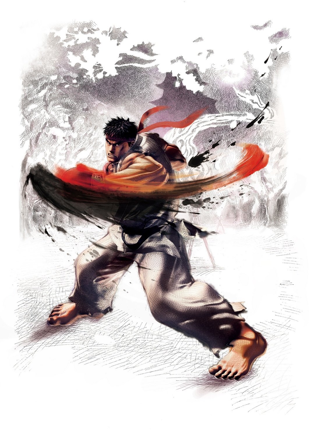 Street Fighter IV - Artwork - Ryu
