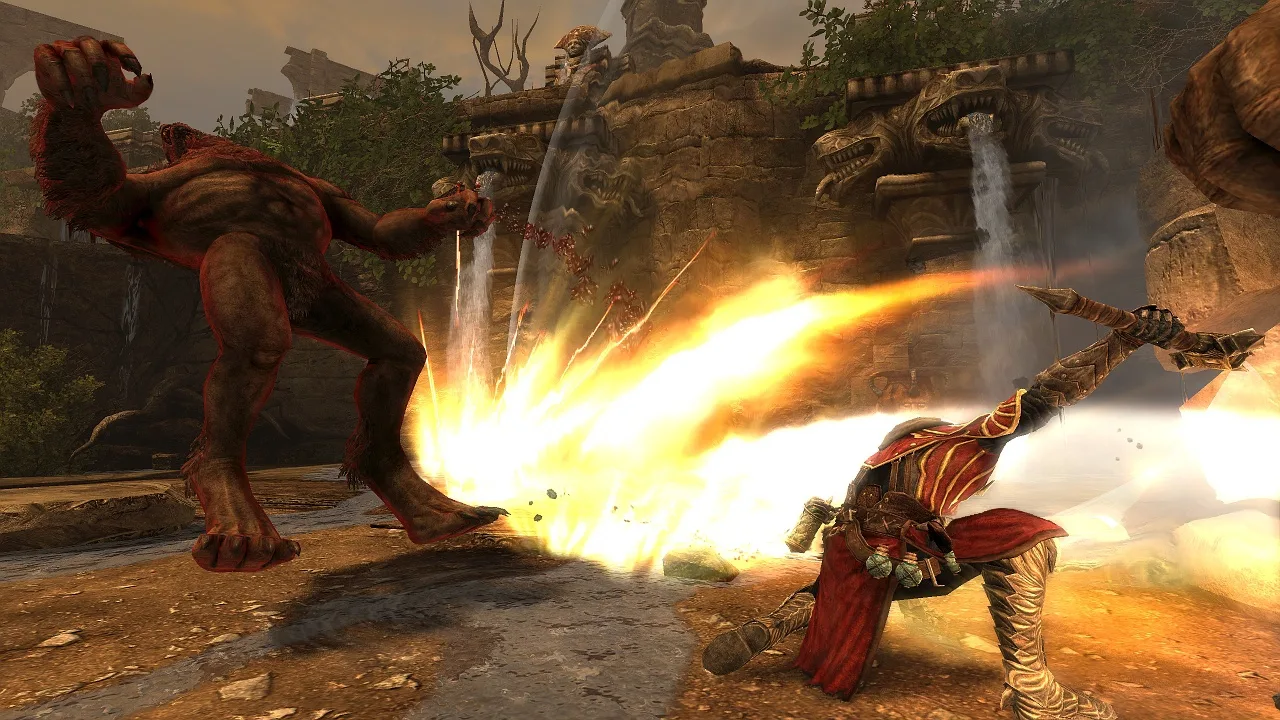 gabriel delivers retribution to a greater lycanthrope