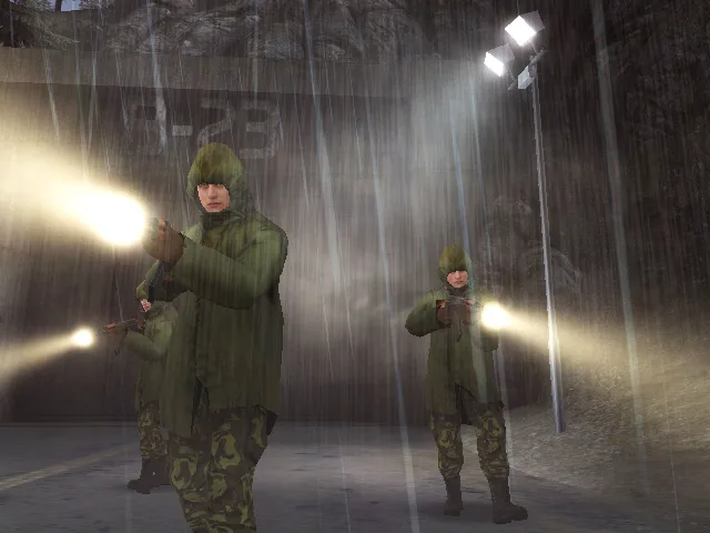 guards flashlights