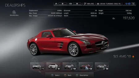 Gran Turismo 5 - Mercedes SLS AMG 10