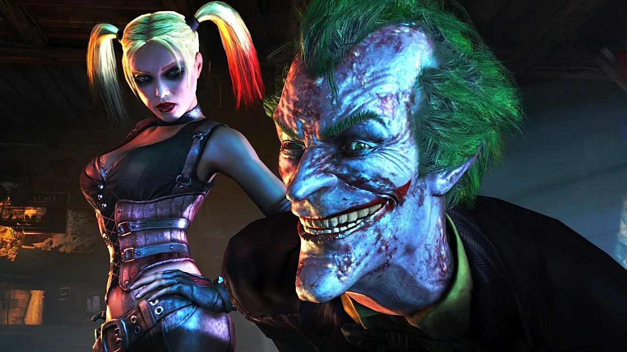 Novas screens de Batman: Arkham City Batman Arkham City - Joker e Harley Quinn