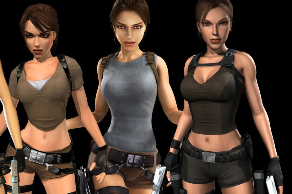 Lara Croft - Evolução da personagem nos games capa