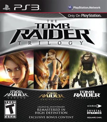 Tomb Raider Trilogy Boxart
