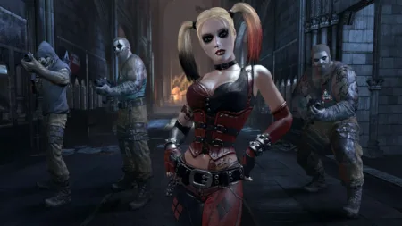 Arlequina em Batman Arkham City
