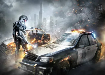 Metal Gear Rising - Artwork com Raiden