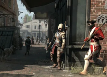 Assassin's Creed III - Gameplay de Boston e novas informações Assassin's Creed 3 - Gameplay screen