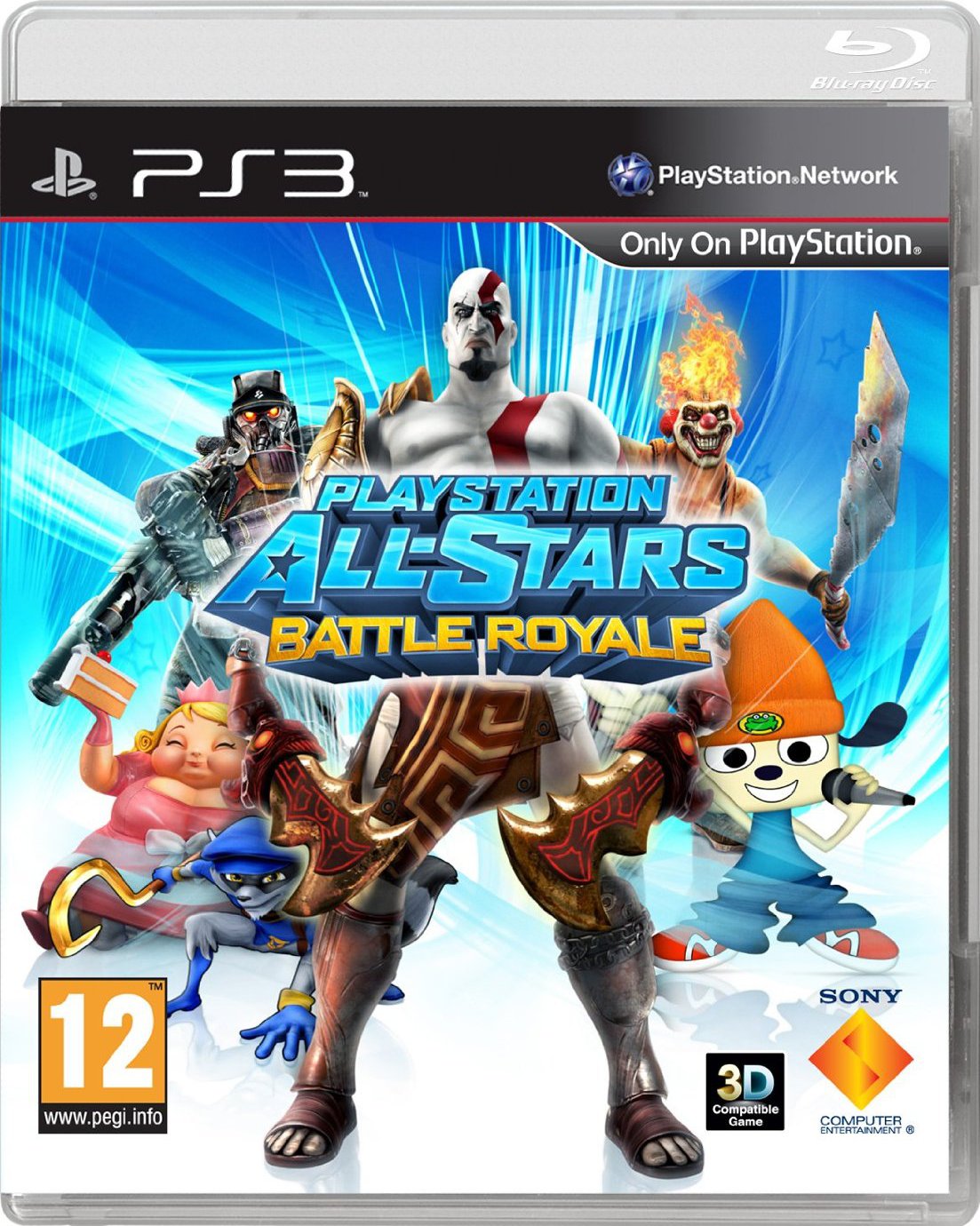 Playstation All-Stars Battle Royale - Boxart Europeia