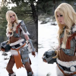 Os melhores cosplays do game Skyrim Cosplay de Skyrim - Wings of kynareth - By nihilistique