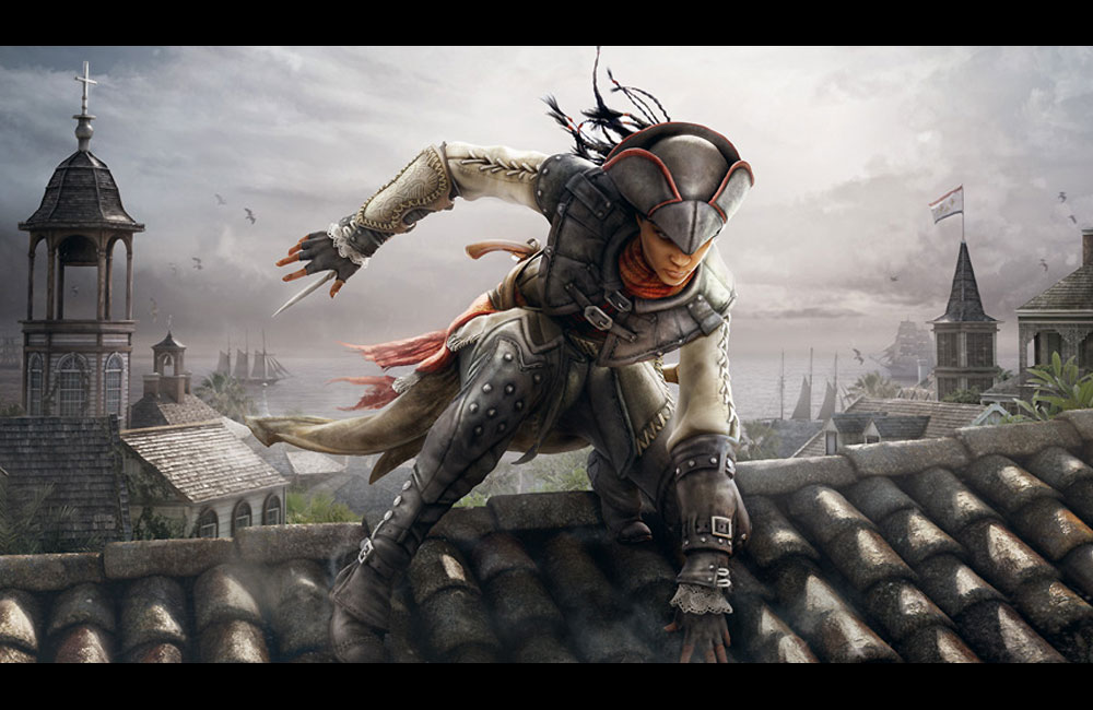 Assassin's Creed III Liberation - Concept Art - Aveline