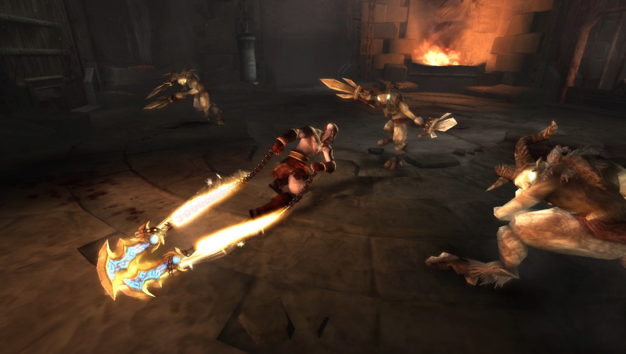 God of War - Ghost of Sparta - Combat Screenshot