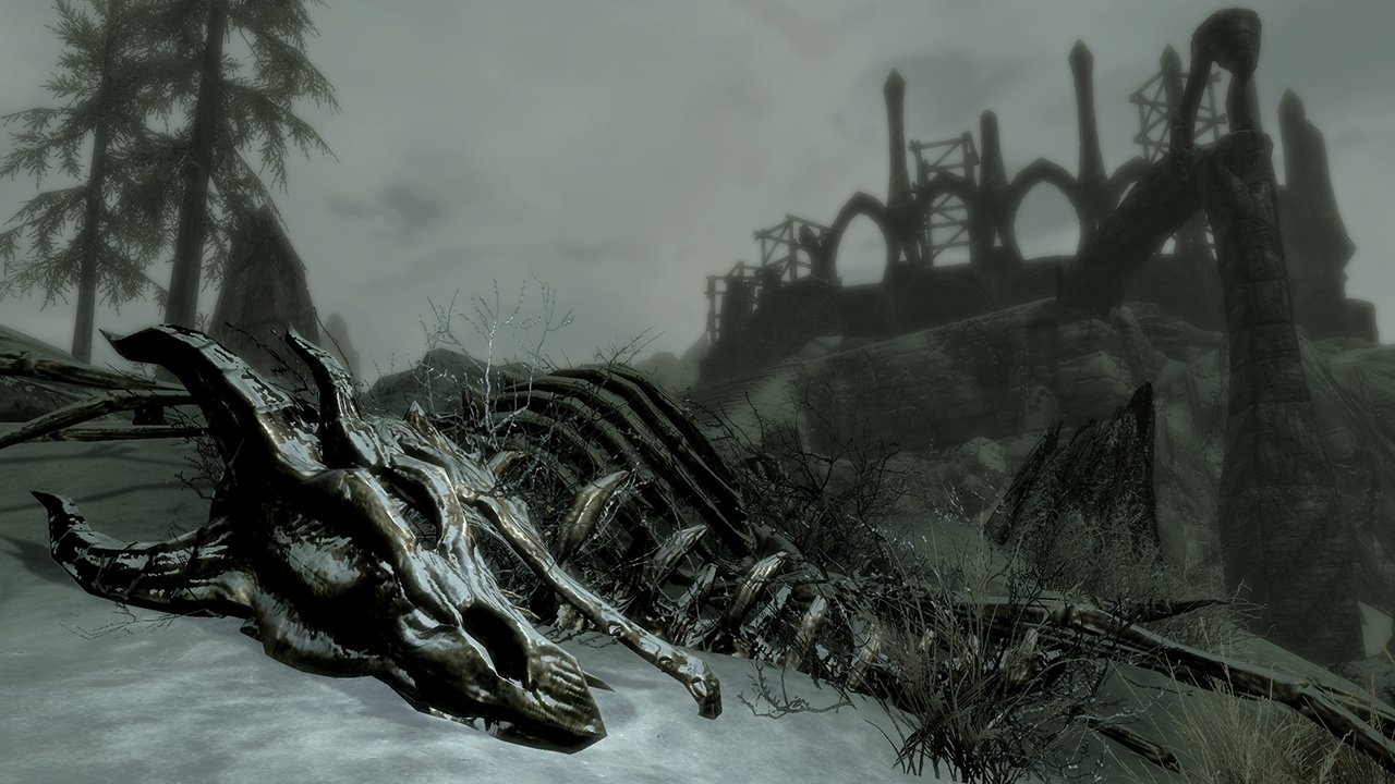 The Elder Scrolls V Skyrim - Dragonborn - Skeleton