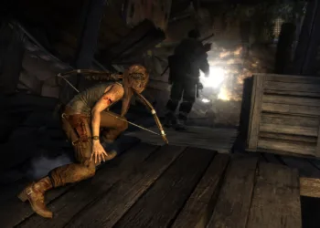 Tomb Raider - Novo trailer e novas imagens Tomb Raider -Lara Croft - Stealth Screenshot