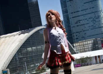 Linda Cosplay da Serah (Final Fantasy XIII) Serah FF capa