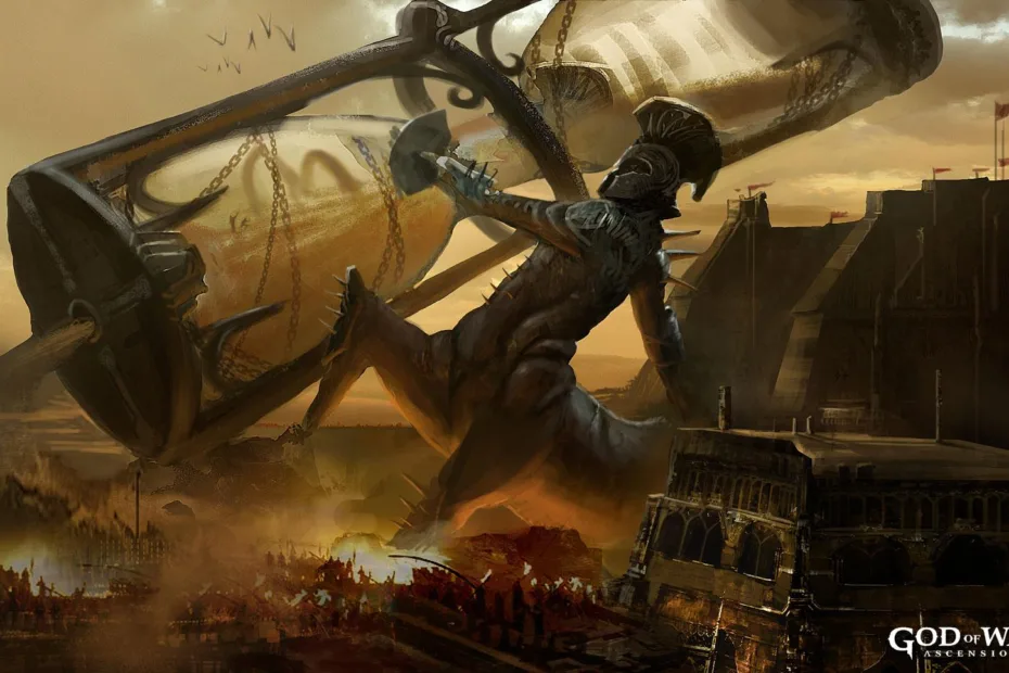 God of War Ascension - Concept Art - Ampulheta