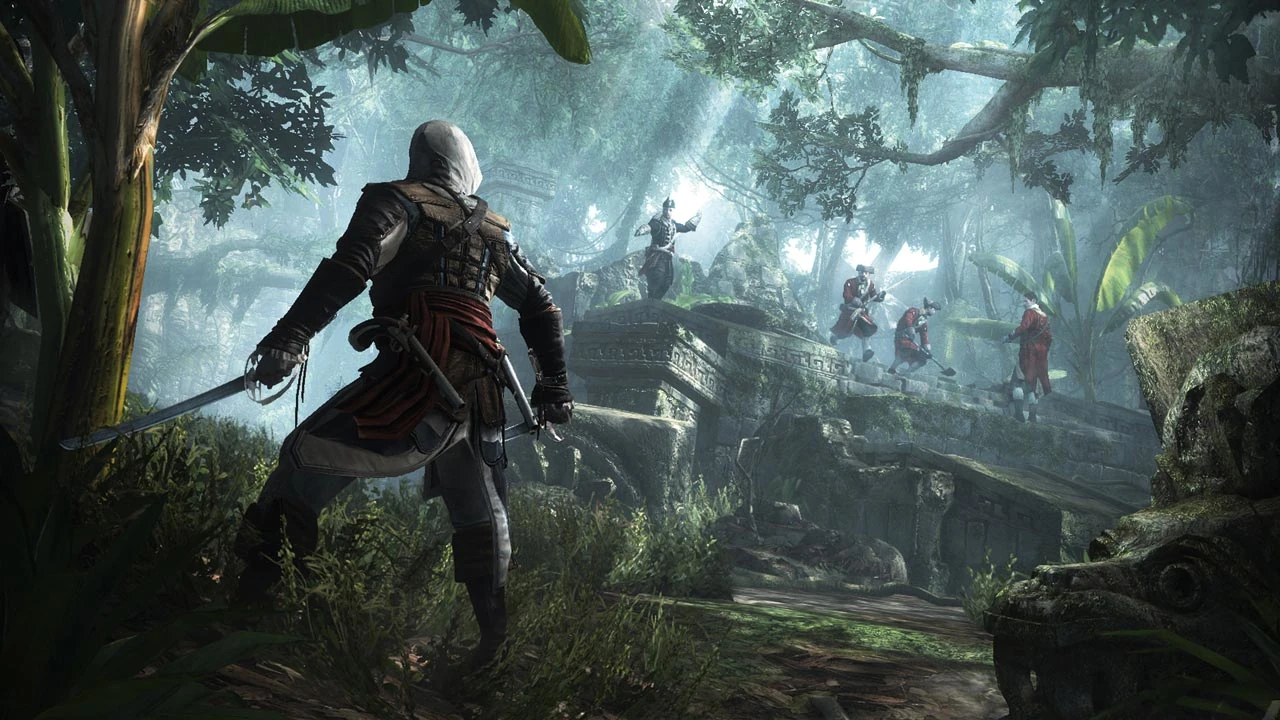 Assassin's Creed IV Black Flag - Combate na Floresta