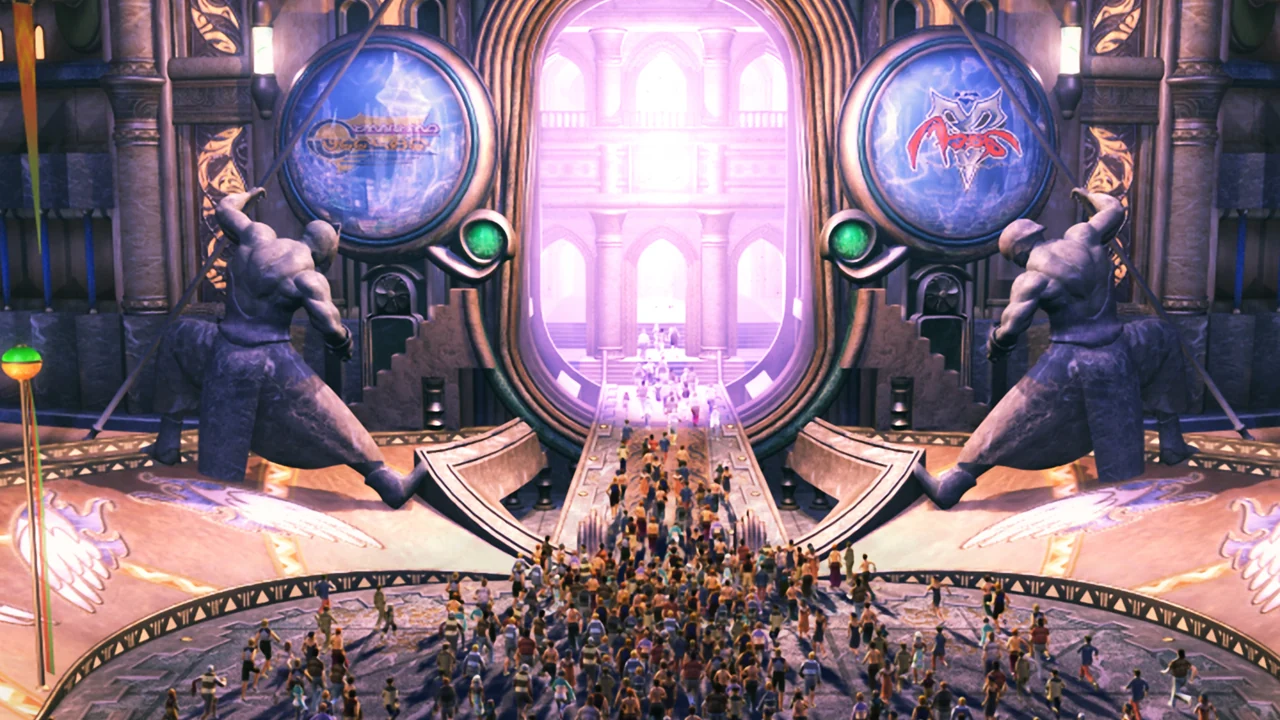 Final Fantasy X HD Screenshot - Cidade