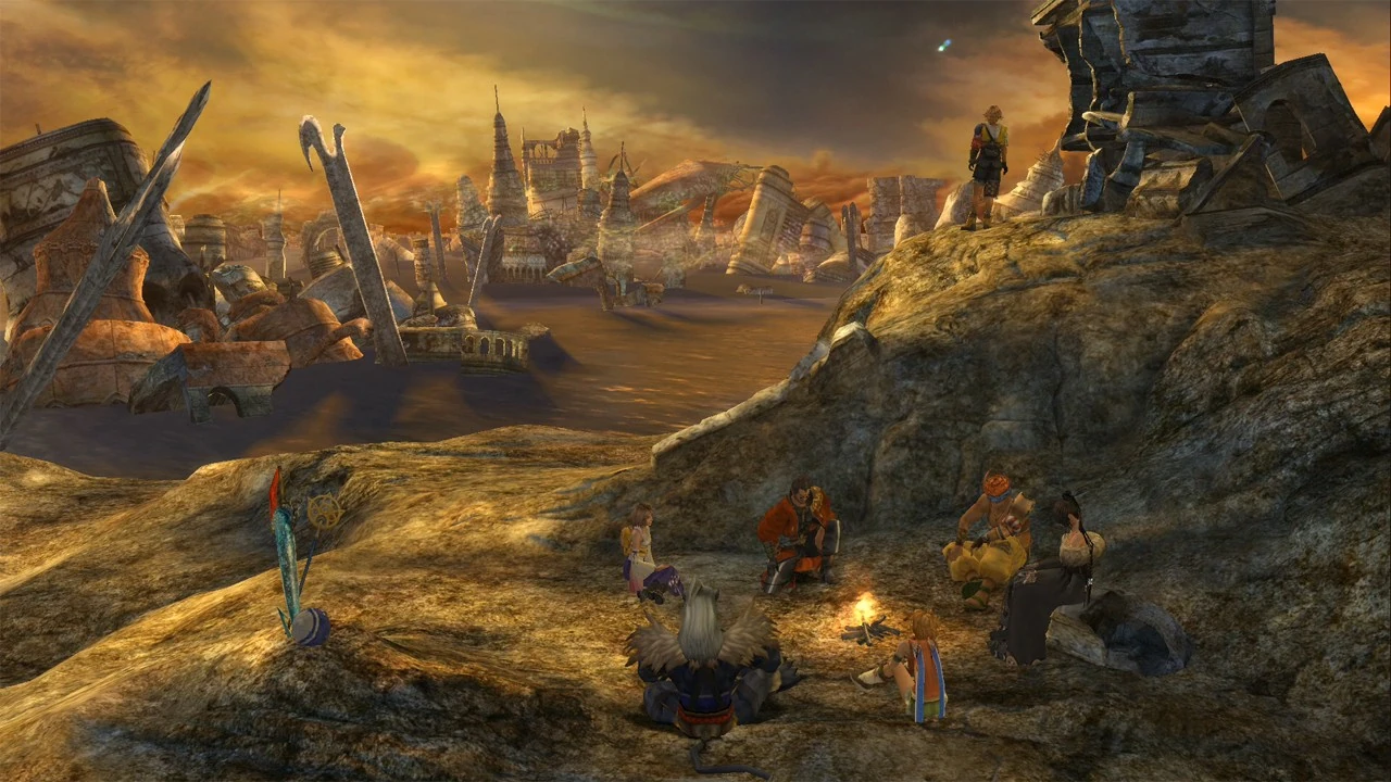 Final Fantasy X HD Screenshot - Descanso