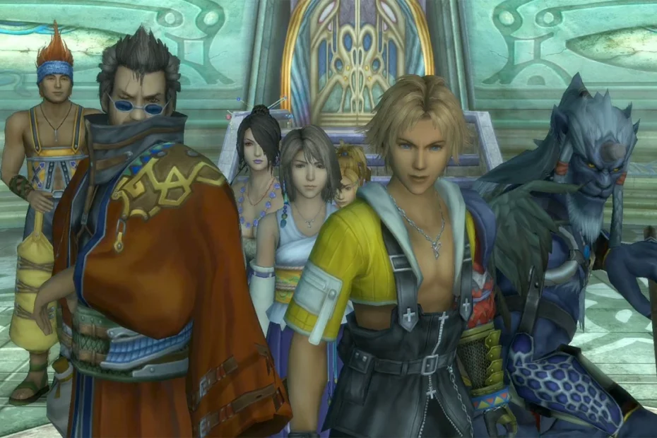 Final Fantasy X HD Screenshot - Personagens