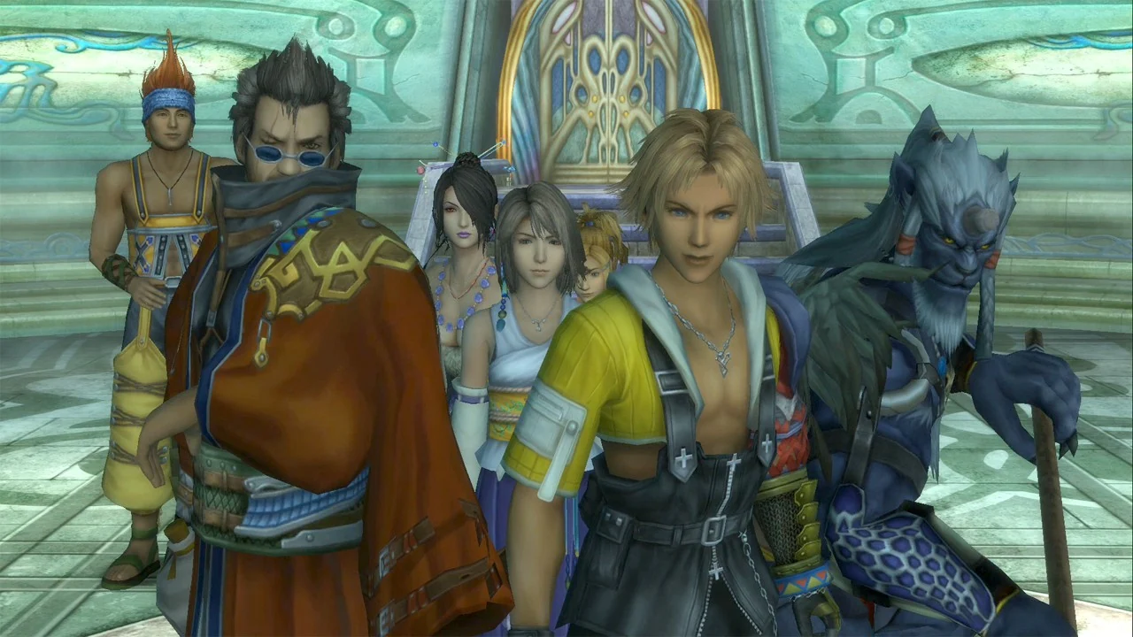 Final Fantasy X HD Screenshot - Personagens