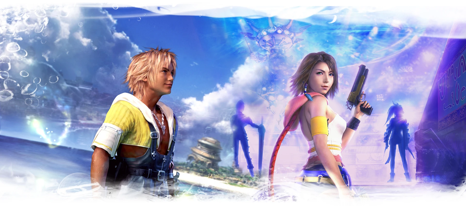 Final Fantasy X e X-2 Render Art