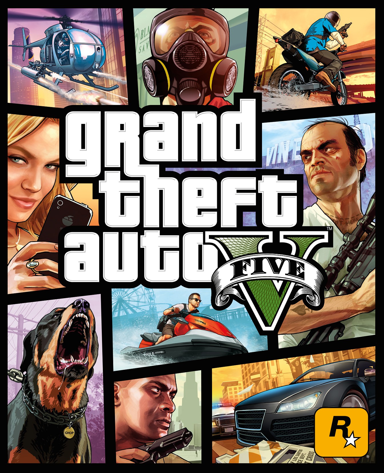 Grand Theft Auto V - Cover Art