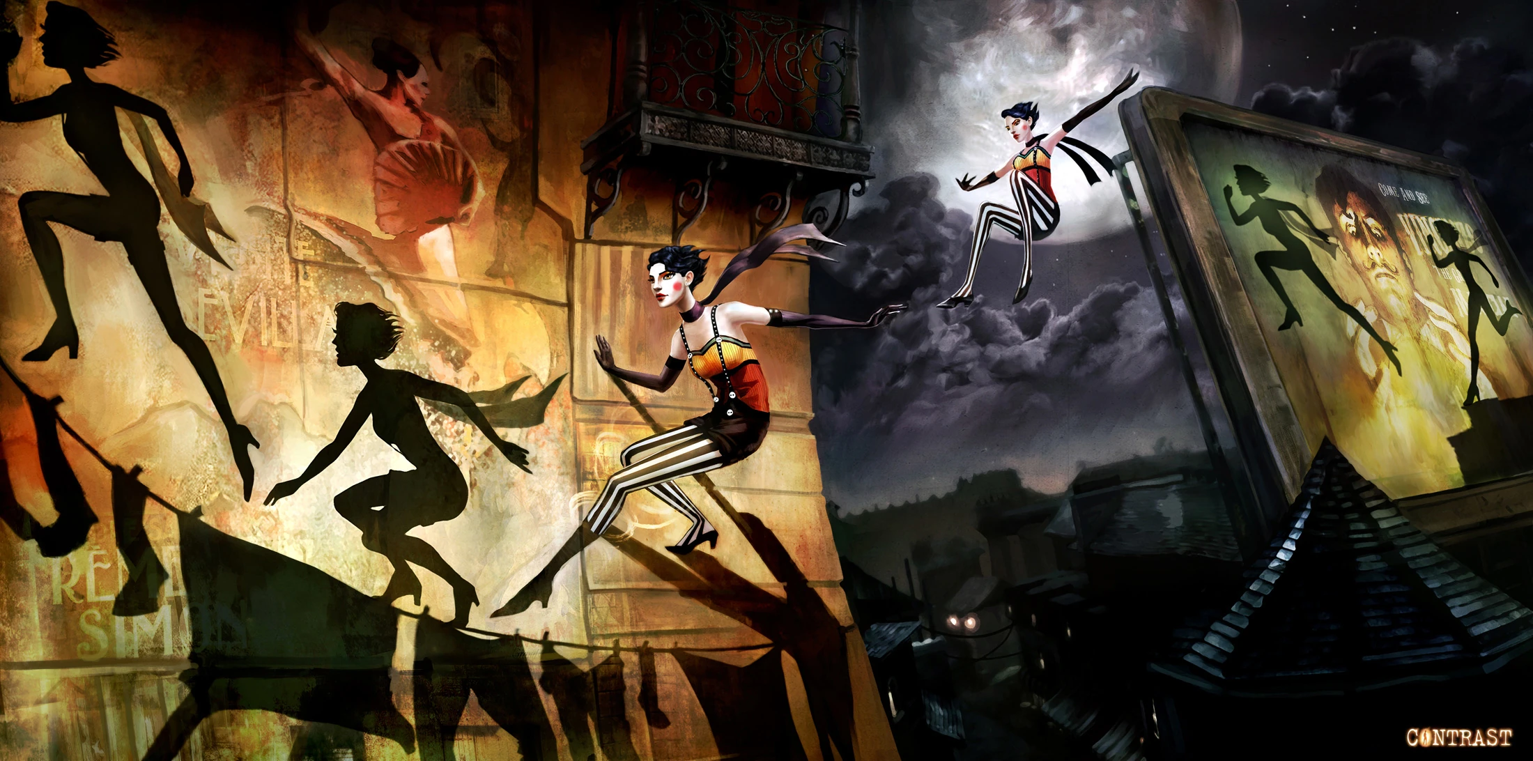 Contrast - Concept Art Mechanic