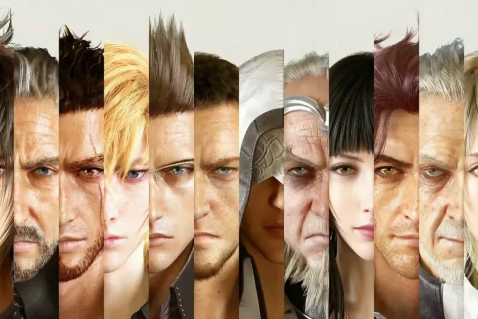 Final Fantasy XV - Render dos Personagens