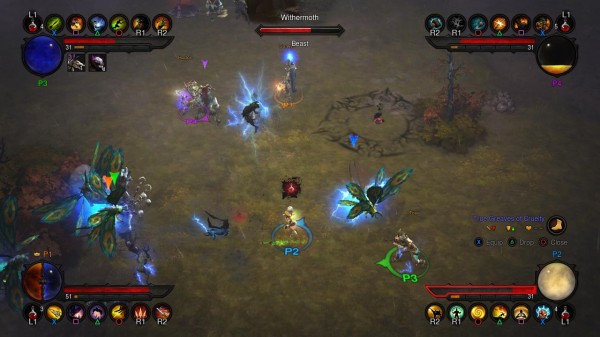Diablo III Battle Withermoth Screenshot