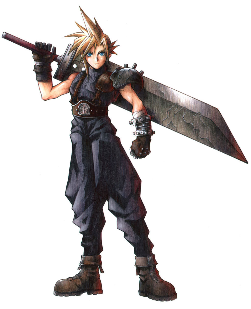 Final Fantasy VII - Cloud Strife - Nomura Art