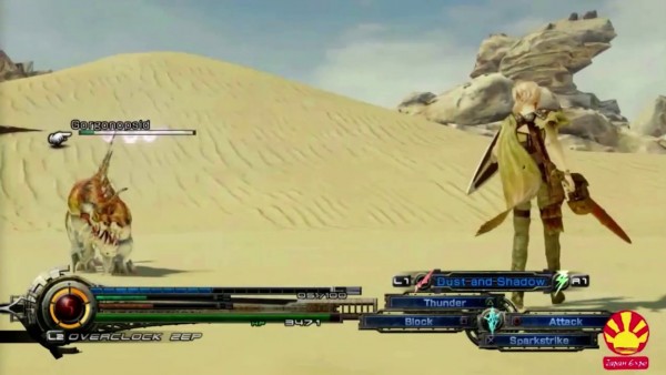 Lightning Returns Final Fantasy XIII - Desert Combat Screenshot 01