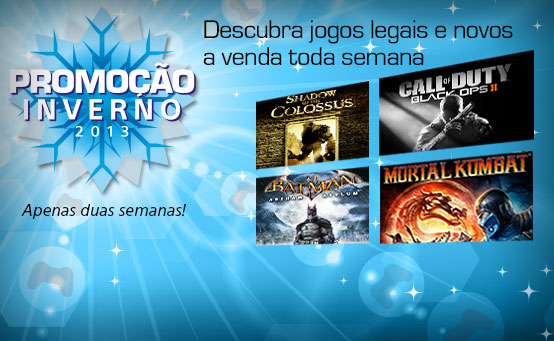 PlayStation Store BR - Winter Sale