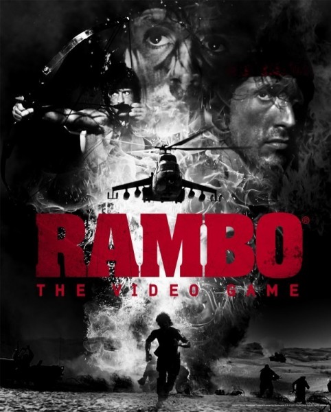Rambo The Videogame Poster