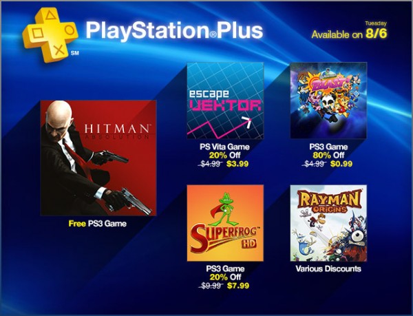 Playstation Plus Agosto 2013 - Hitman Absolution