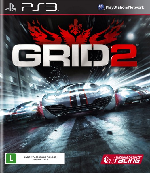GRID 2 PS3 Boxart