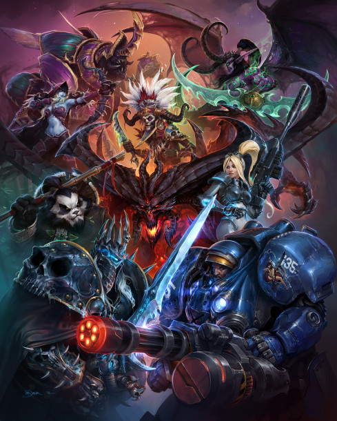 Heroes of The Storm - Artwork - Personagens