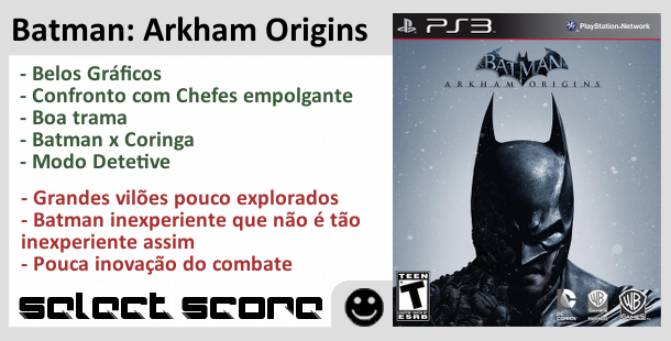 Batman: Arkham Origins - Select Score