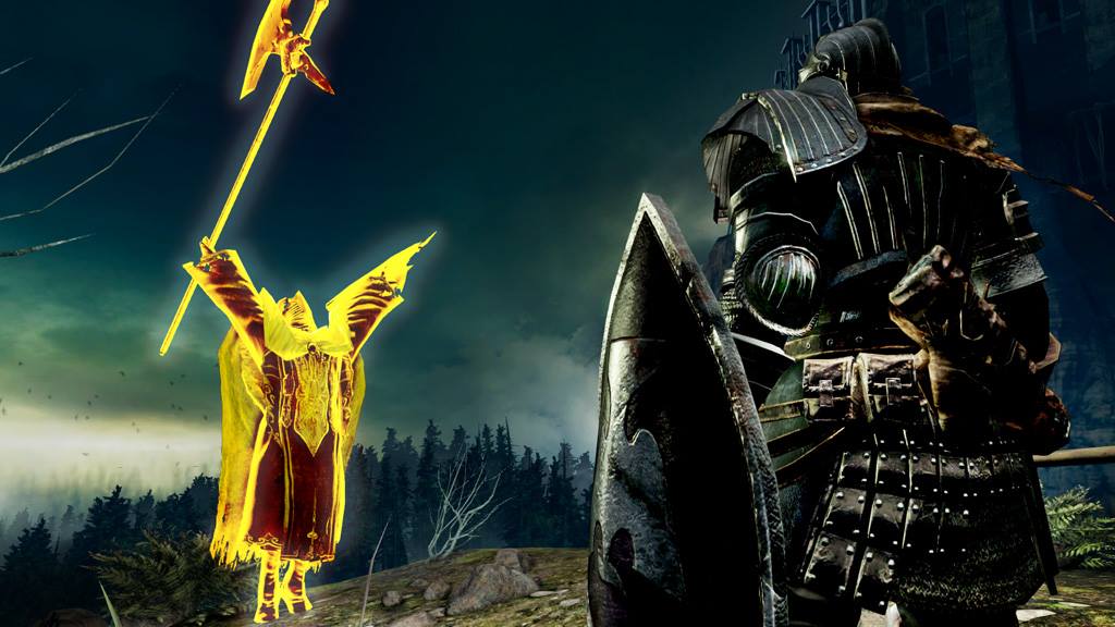 Dark Souls II - Knight of the Sun summoning